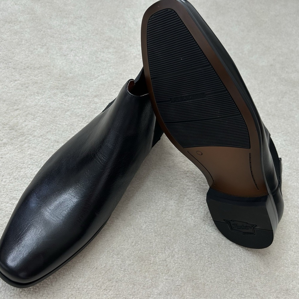 Florsheim Barrett Plain Toe Dress Chelsea Boots Men's 10 EE Slip On Leather - Picture 6 of 8